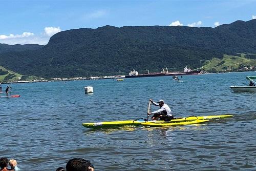 Lena Ribeiro voltou a vencer no SUP e outro grande nome foi Rogério Mendes / Foto: Fábio Moradei