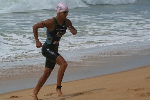 A brasileira foi a grande campeã da 2017 Salinas CAMTRI Triathlon American Cup disputada neste domingo / Foto: Pauta Livre