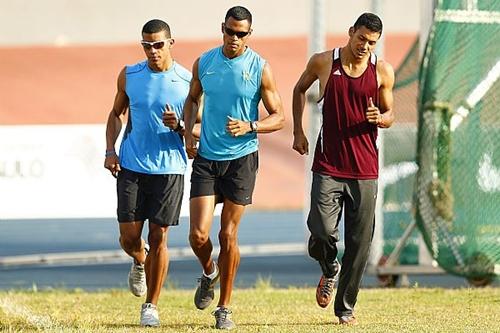 Atletas já treinam no Ibirapuera para o GP São Paulo Caixa 2014 / Foto: Wagner Carmo / CBAt