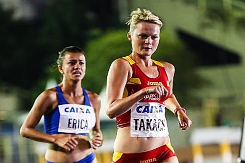 Julia Takacs vence com recorde do campeonato e Erica Sena bate recorde sul-americano / Foto: Fernanda Paradizo / CBAt