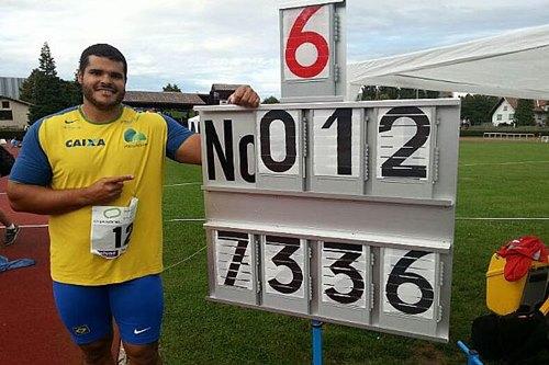 Wagner Domingos, novo recorde / Foto: Divulgação