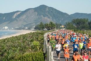 Evento no dia 29 de maio reunirá 29 mil corredores brasileiros e estrangeiros / Foto: Thiago Diz / Divulgação Maratona do Rio