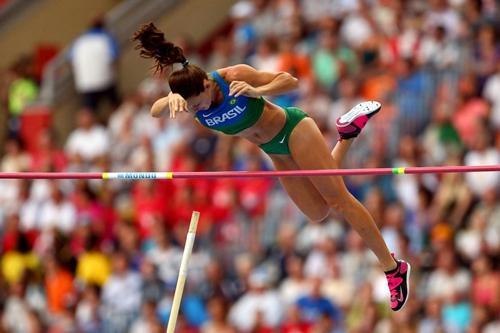 Fabiana Murer, a principal estrela brasileira na Liga Diamante / Foto: Getty Images / IAAF