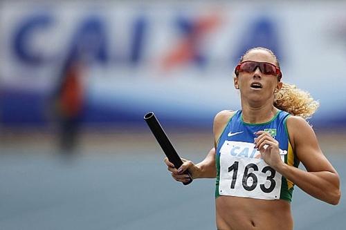 Geisa Coutinho do 4x400 m / Foto: Wagner Carmo / CBAt