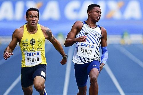 Paulo André (D) vence Bruno Lins no Troféu Brasil / Foto: Wagner Carmo/CBAt