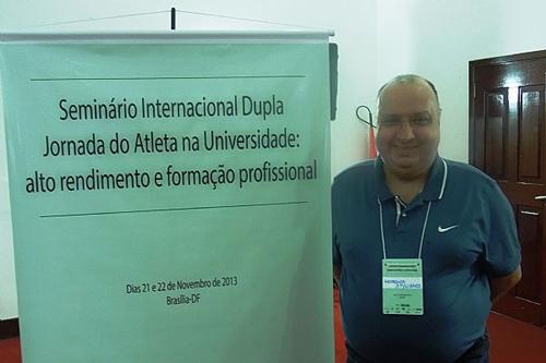 Georgios S. Hatzidakis, representante da CBAt no Seminário / Foto: Divulgação