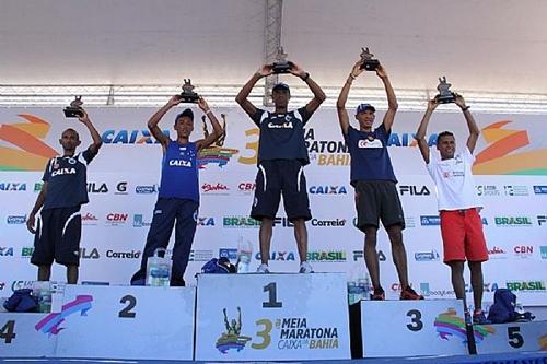 Pódio masculino em 2013 / Foto: Fábio Falconi / Latin Sports