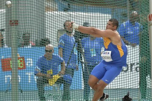 Lançador do Clube de Atletismo BM&FBOVESPA e finalista olímpico no martelo, Montanha segue para a Europa em busca do índice para a principal competição da temporada, em agosto, na Inglaterra / Foto: Osvaldo F./CBAt