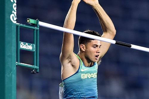 Campeão olímpico garantiu o terceiro pódio em três competições na Europa em 2017 / Foto: Wagner Carmo/CBAt