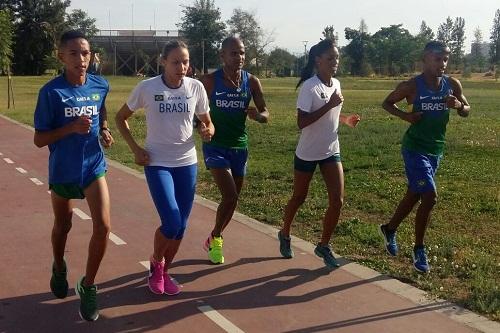 Campeonato aconteceu neste domingo em Santiago do Chile / Foto: Divulgação CBAt