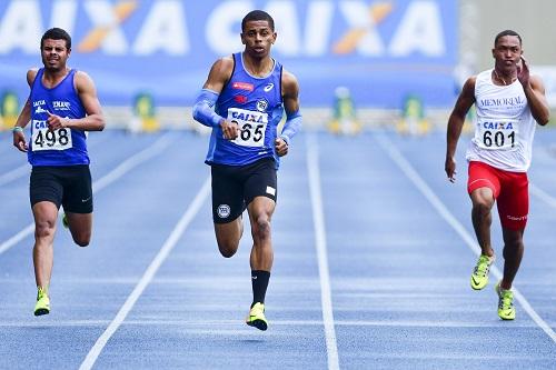 Os velocistas cariocas venceram os 100 m do Brasileiro Caixa de Atletismo / Foto: Wagner Carmo/CBAt