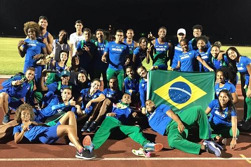 Seleção venceu no masculino, feminino e geral no torneio disputado em Georgetown / Foto: Nathalia Figueiredo/CBAt