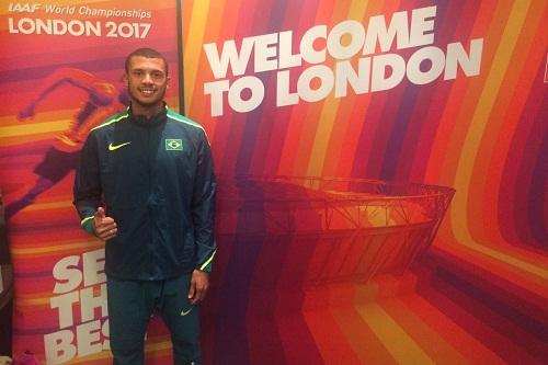 Nesta segunda-feira estreiam Aldemir Gomes nos 200 m e Mateus de Sá no triplo em Londres / Foto: Anderson Rosa/CBAt