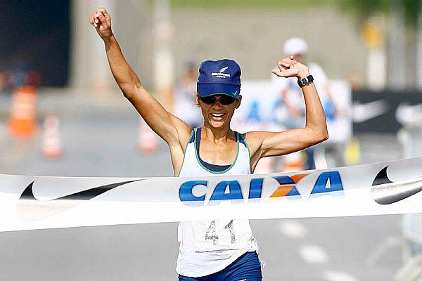 Cisiane vence os 20 km em marcha / Foto: Marcelo Ferrelli/CBAt  