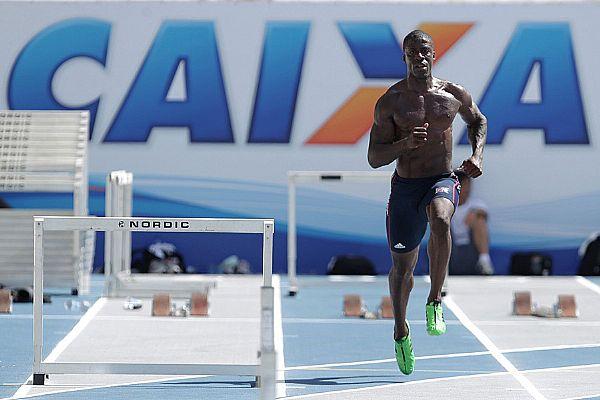 Dwain Chambers treina no Pará / Foto:  Wagner Carmo/CBAt