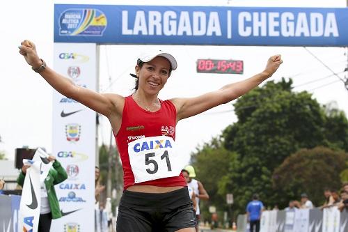 Nair da Rosa, campeã de 2017 / Foto: Wagner Carmo/CBAt