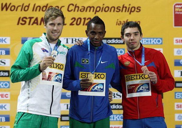 O campeão mundial Mauro Vinícius da Silva, o Duda, competirá no "Grande Prêmio Internacional Caixa/Unifor de Atletismo  / Foto: Ian Walton/Getty Images