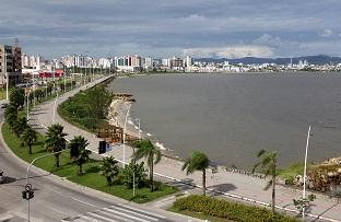 Avenida Beira-Mar de São José, local da prova / Foto: Viviana Ramos - Secom/PMSJ