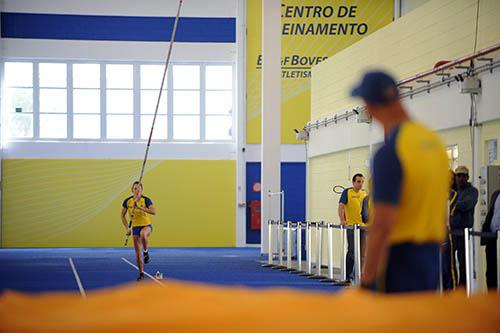 CT da BM&FBOVESPA é o local de treinos de Fabiana / Foto: Agência Luz/BM&FBOVESPA