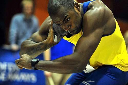 O brasileiro Luiz Alberto de Araújo conseguiu um lugar no pódio no Meeting Indoor de Tallin, na Estônia/ Foto: Divulgação