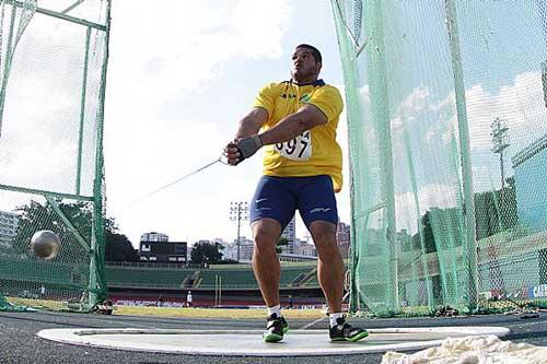 Wagner Domingos: primeiro campeão do Troféu Brasil Caixa 2013  / Foto:  Wagner Carmo/CBAt