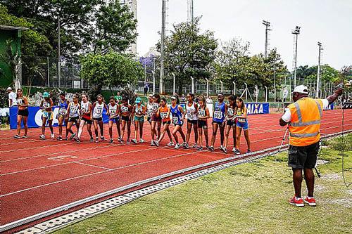 Largada do 3.000 m marcha em 2014/ Foto: Wagner Carmo/CBAt