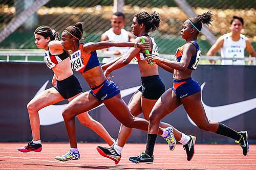 Revezamento feminino em 2014/ Foto: Wagenr Carmo/CBAt