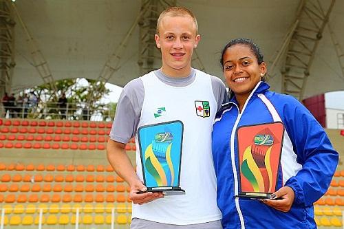 Vitor e Ana Caroline: os destaques de 2016 / Foto: Wagner Carmo/CBAt