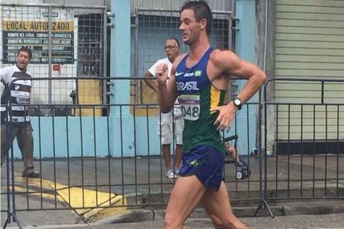 Marchador catarinense alcançou a marca no GP de Rio Maior / Foto: Diorgnes Saldanha Lima