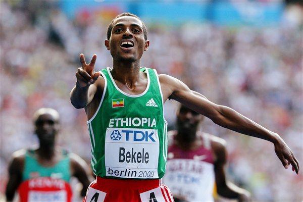 Bekele ganha ouro em Berlin 2009. /Foto:GettyImages