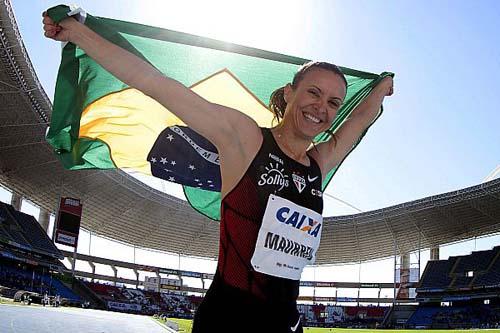 Maurren vai continuar com a arrecadação /  Foto: Wagner Carmo/CBAt