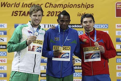 Campeão Mundial Indoor, Mauro Vinícius quer agora o ouro em Moscou / Foto: Ian Walton/Getty Images