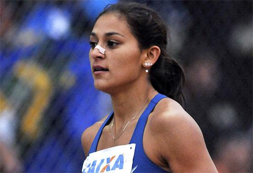 O destaque do evento, na pista Adhemar Ferreira da Silva, será Ana Cláudia Lemos, que registrou 11s19 (melhor marca da temporada no mundo) nos 100m rasos em outro torneio da FPA no dia 26 de março  / Foto:  Agência Luz / BM&FBOVESPA