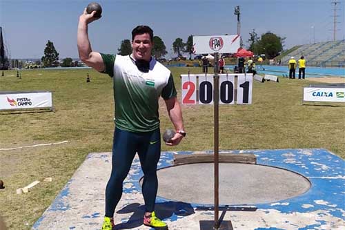 William Braido faz 3ª melhor marca do Brasil no peso  / Foto: Divulgação