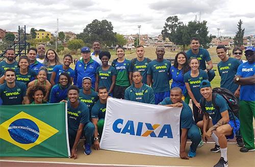 Equipe em Cuenca, no Equador  / Foto: Fernando dos Reis/CBAt