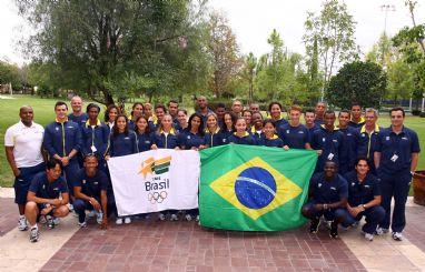 Faltando três dias para o início dos Jogos Pan-americanos Guadalajara 2011, a equipe brasileira de atletismo já conta com 33 atletas na cidade mexicana de San Luis Potosi, que fica a 1.900m de altitude  / Foto: Wander Roberto / Inovafoto / COB