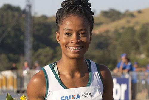 Vitória Rosa, líder do Ranking dos 100 e dos 200 m / Foto: Daniel Vorley/CBAt