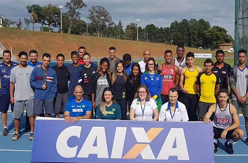 Participantes do curso  / Foto: Divulgação CBAt