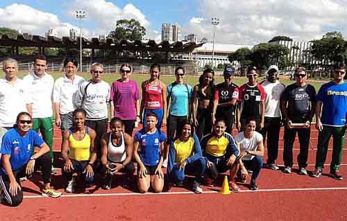 Equipe no treino do Ibirapuera/ Foto: Divulgação