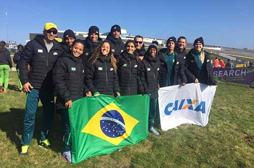 Os melhores resultados do Brasil foram obtidos por Johnatas Cruz, no adulto masculino, e por Maria Lucineida Moreira, no sub-20 feminino  / Foto: Divulgação