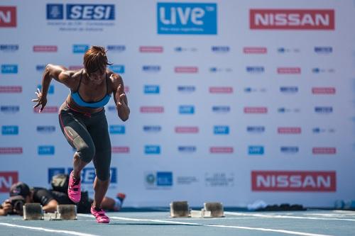 Evento recebe o americano Justin Gatlin, melhor velocista de 2015, além da campeã olímpica Carmelita Jeter e o atleta paralímpico Alan Fonteles / Foto: Divulgação