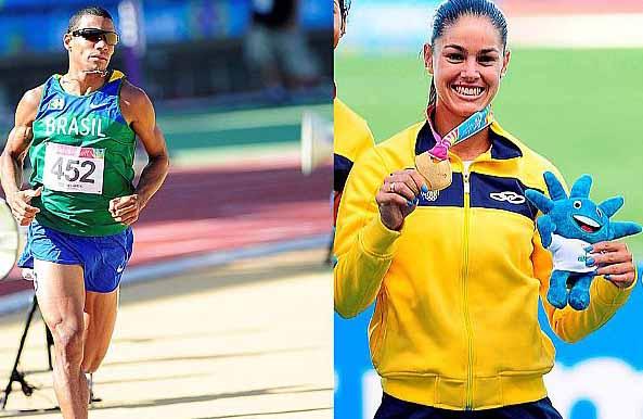 O meio-fundista Kléberson Davide, líder do Ranking Brasileiro-2011 dos 800 m com 1:44.21, vai se casar neste sábado, dia 21 de Janeiro, com a velocista Franciela Krasucki, na cidade de Valinhos (SP) / Foto: Divulgação 