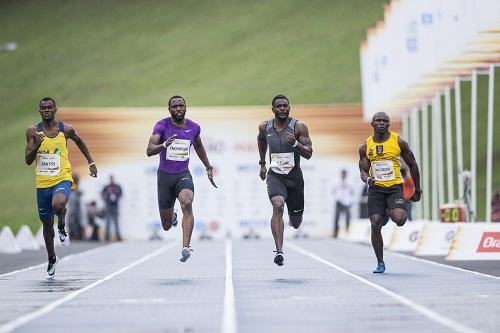 Americano Justin Gatlin e Rosângela Santos estão confirmados no Desafio  / Foto: Thiago Diz