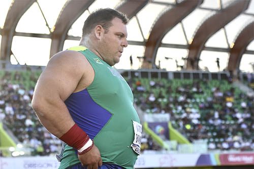 Atletismo - Com foco no Mundial e Pan, Darlan Romani treina em Uberlândia