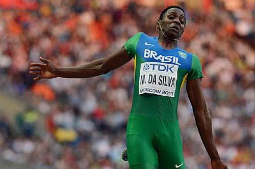 Mauro Vinícius da Silva, o Duda, terminou em quinto lugar na prova do salto em distância do Campeonato Mundial de Atletismo / Foto: Eduardo Biscayart/CBAt