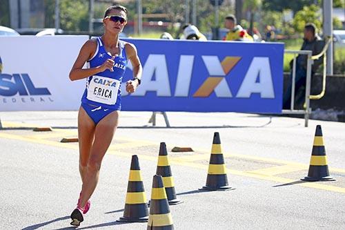 Erica no Troféu Brasil de 2017  / Foto: Wagner Carmo/CBAt