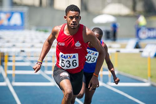 Heitor Roque Coelho, nos 110 m com barreiras / Foto: Marcelo Machado/CBAt