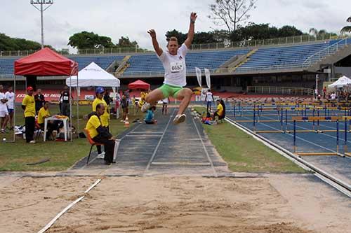 Kelves dos Santos, salto em distância / Foto: Flávio Perez/ZDL