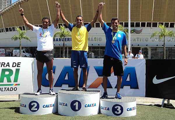 Pódio da Copa Brasil / Foto: João Pedro Nunes/CBAt