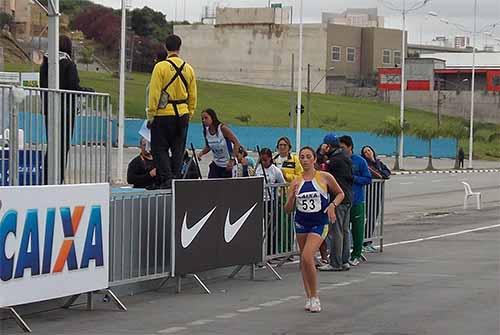 Gisele Teixeira se classificou para Copa Pan-Americana de marcha / Foto: Diogo Gamboa